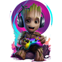 Bebe Groot Gamer