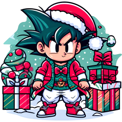 Goku Chibi Noël