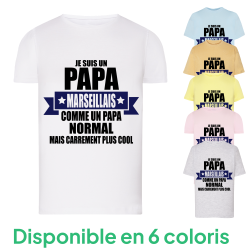 Papa marseillais - T-shirt adulte