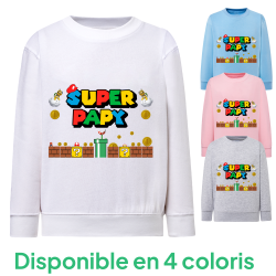 Super papy - Sweatshirt Adulte