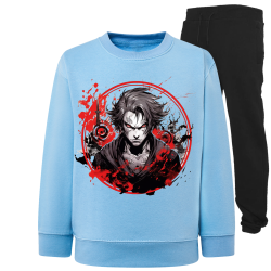 Manga Visage 10 - Ensemble Sweat et Jogging Enfant ou Adulte