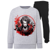 Manga Visage 10 - Ensemble Sweat et Jogging Enfant ou Adulte