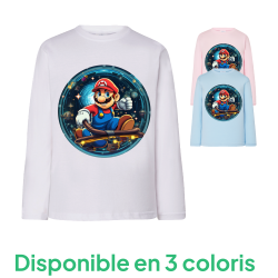 Mario Circle IA 5 - T-shirts Manches longues