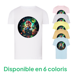 Mario Kart Circle IA - T-shirt adulte et enfant