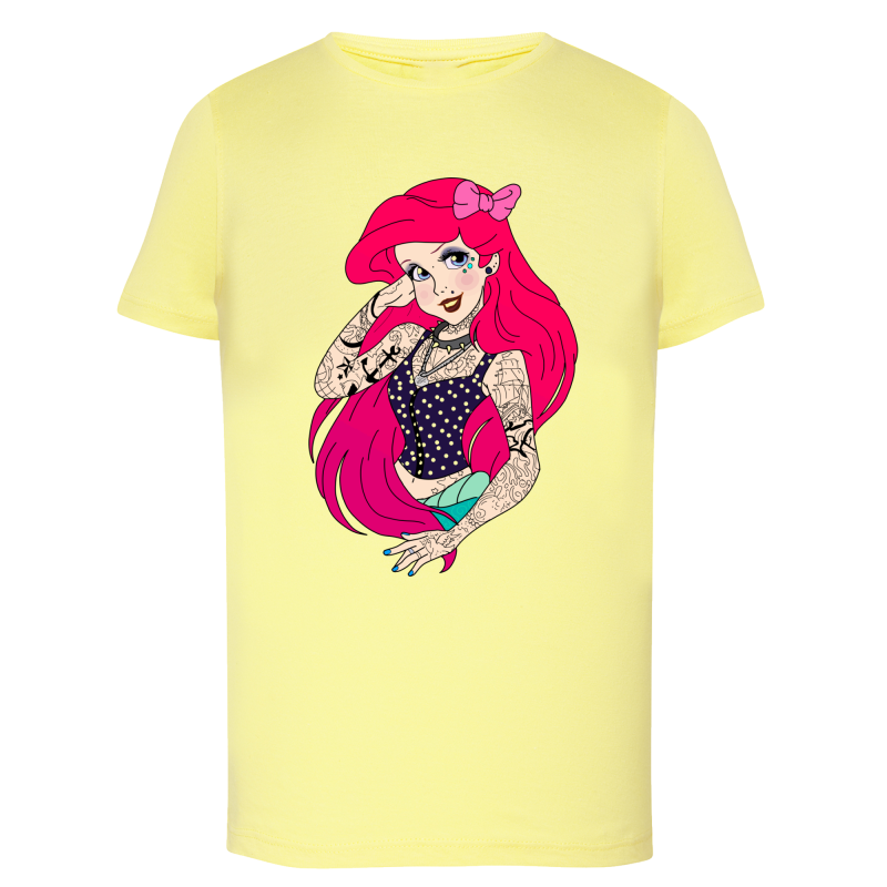 Ariel 2 Princesse Gothique - T-shirt adulte et enfant