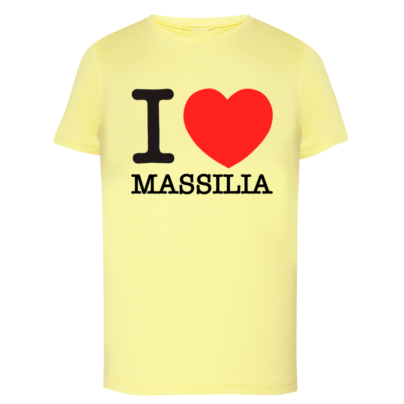 I Love Massilia - T-shirt adulte et enfant
