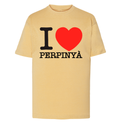 I Love Perpinyà - T-shirt adulte et enfant