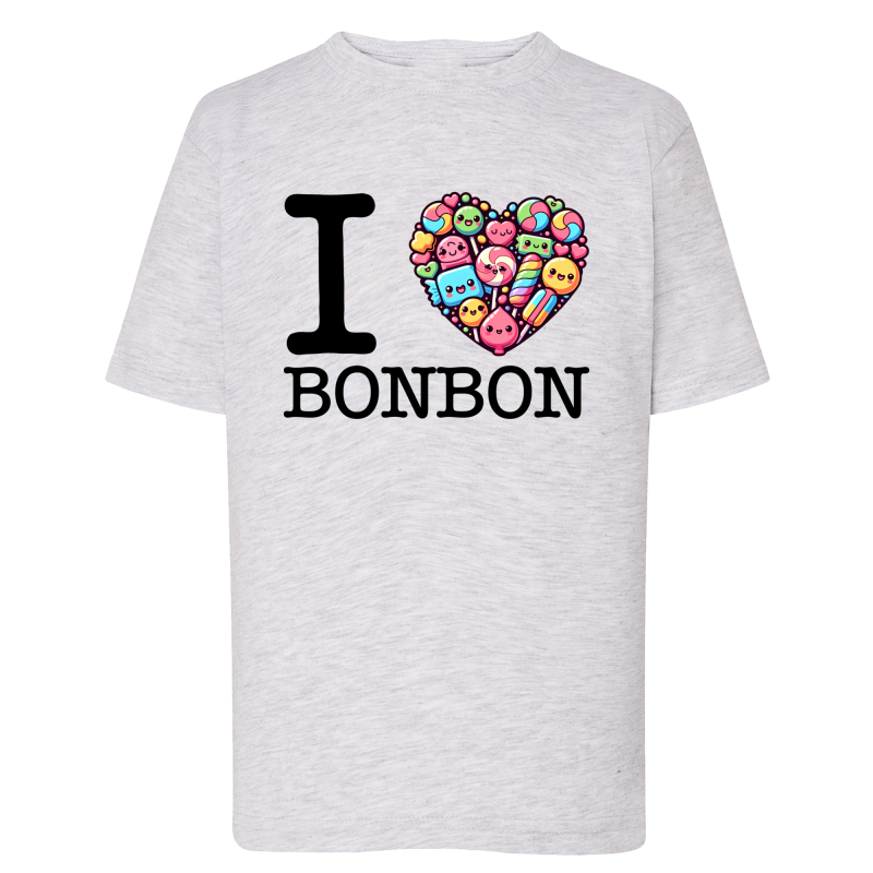 I Love Bonbon - T-shirt adulte et enfant