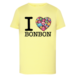 I Love Bonbon - T-shirt adulte et enfant