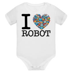 I Love Robot - Body Bébé
