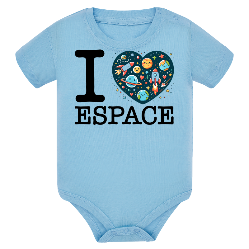 I Love Espace - Body Bébé