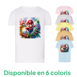 Mario - T-shirt adulte et enfant