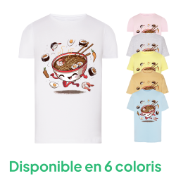 Ramen Sushi - T-shirt adulte et enfant