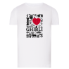 I love Ghibli - T-shirt adulte et enfant