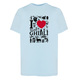 I love Ghibli - T-shirt adulte et enfant