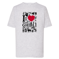 I love Ghibli - T-shirt adulte et enfant