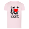 I love Sci-Fi - T-shirt adulte et enfant