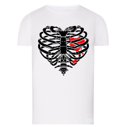 Coeur côtes - T-shirt adulte et enfant