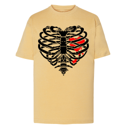 Coeur côtes - T-shirt adulte et enfant