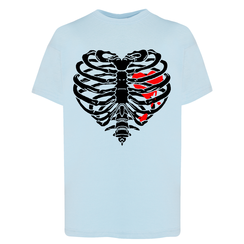 Coeur côtes - T-shirt adulte et enfant