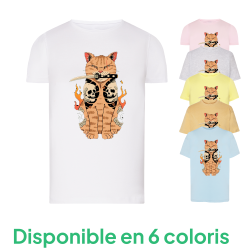 Chat Sabre - T-shirt adulte et enfant