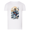 Chat Samouraï Vague - T-shirt adulte et enfant