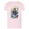 Chat Samouraï Vague - T-shirt adulte et enfant