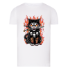 Chat Sabre flamme - T-shirt adulte et enfant