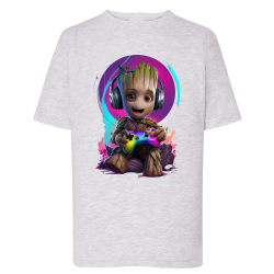 Bebe Groot Gamer - T-shirt adulte et enfant