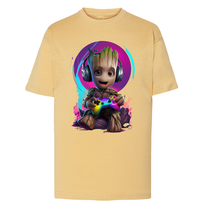 Bebe Groot Gamer - T-shirt adulte et enfant