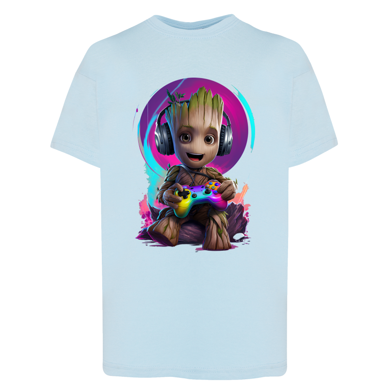 Bebe Groot Gamer - T-shirt adulte et enfant