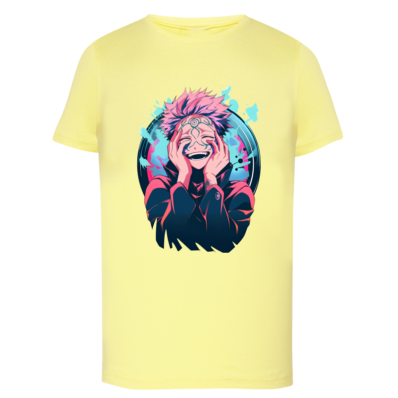 Jujutsu kaisen Yuji IA  - T-shirt adulte et enfant