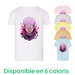 Jujutsu kaisen Yuji  - T-shirt adulte et enfant