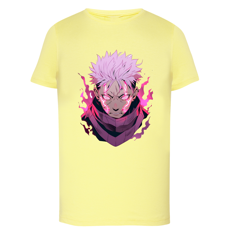 Jujutsu kaisen Yuji  - T-shirt adulte et enfant