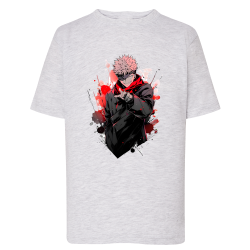 Jujutsu kaisen Yuji  dark - T-shirt adulte et enfant