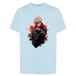 Jujutsu kaisen Yuji  dark - T-shirt adulte et enfant