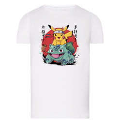 Pikachu Bulbizarre Manga - T-shirt adulte et enfant