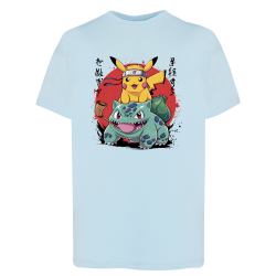 Pikachu Bulbizarre Manga - T-shirt adulte et enfant