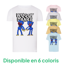 Huggy Wuggy Dance Bleu - T-shirt adulte et enfant