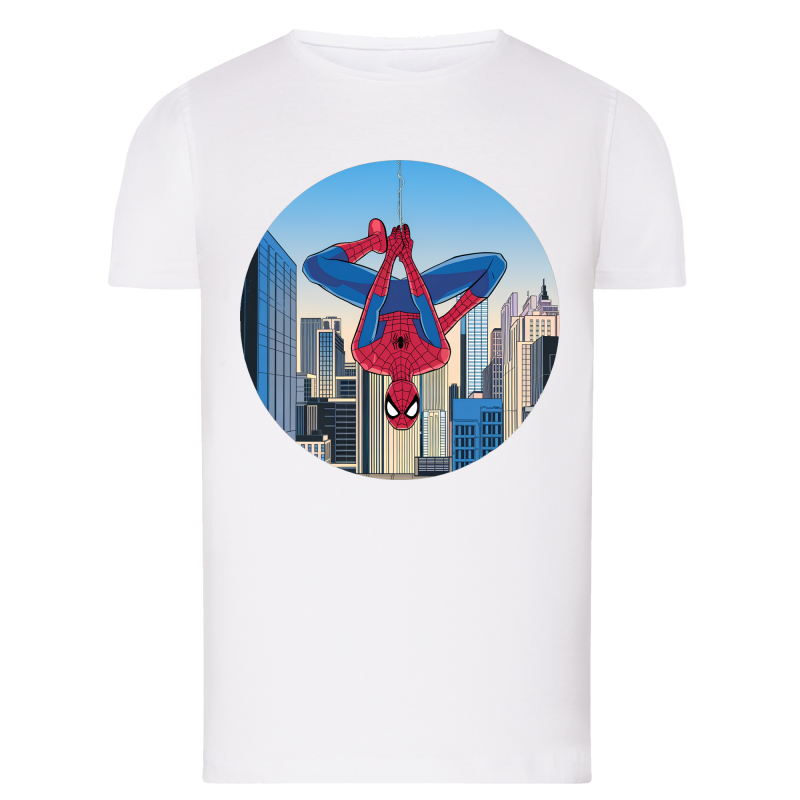 Spiderman à l'envers IA - T-shirt adulte et enfant