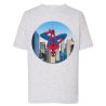 Spiderman à l'envers IA - T-shirt adulte et enfant