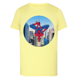 Spiderman à l'envers IA - T-shirt adulte et enfant