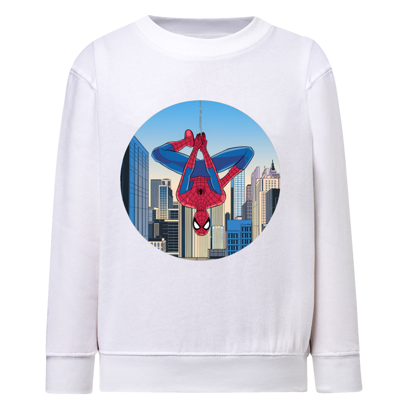 Spiderman a l'envers  - Sweatshirt Enfant et Adulte