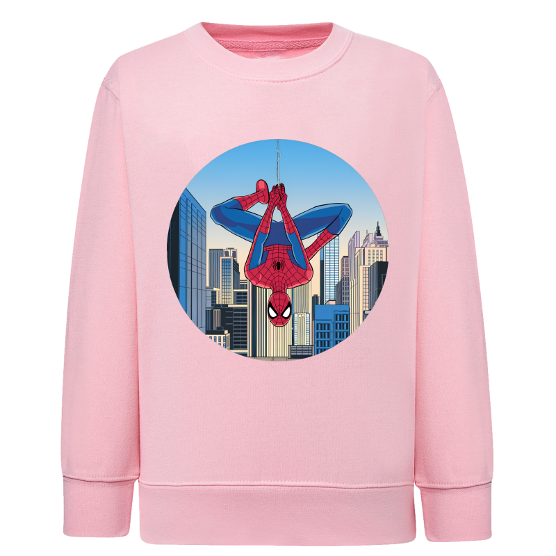 Spiderman a l'envers  - Sweatshirt Enfant et Adulte