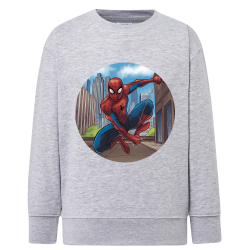 Spiderman toile IA - Sweatshirt Enfant et Adulte