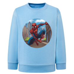 Spiderman toile IA - Sweatshirt Enfant et Adulte