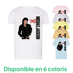 Michael Jackson BAD - T-shirt adulte et enfant