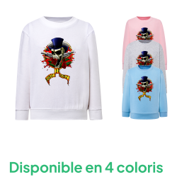 Gun's And roses - Sweatshirt Enfant et Adulte