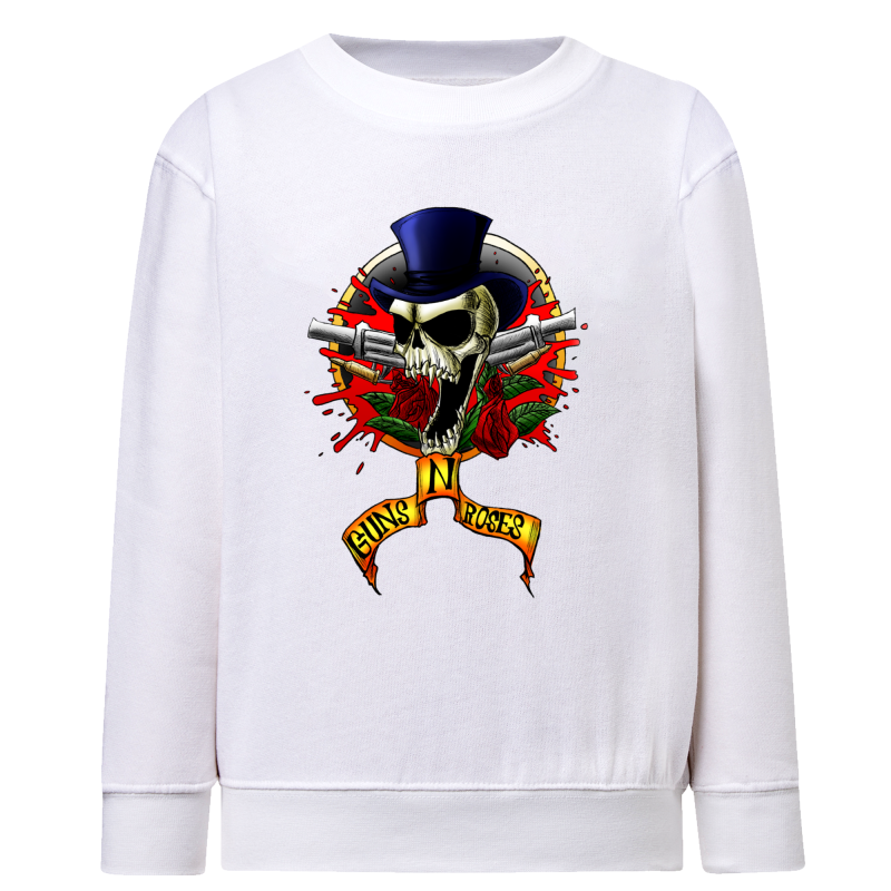 Gun's And roses - Sweatshirt Enfant et Adulte