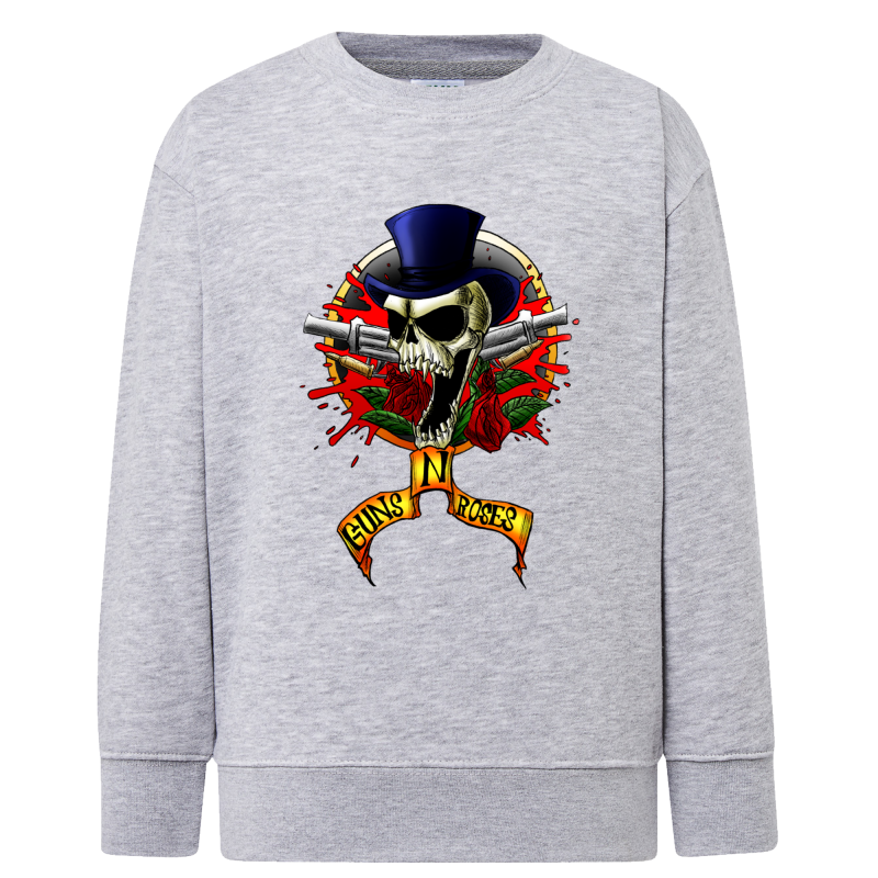 Gun's And roses - Sweatshirt Enfant et Adulte